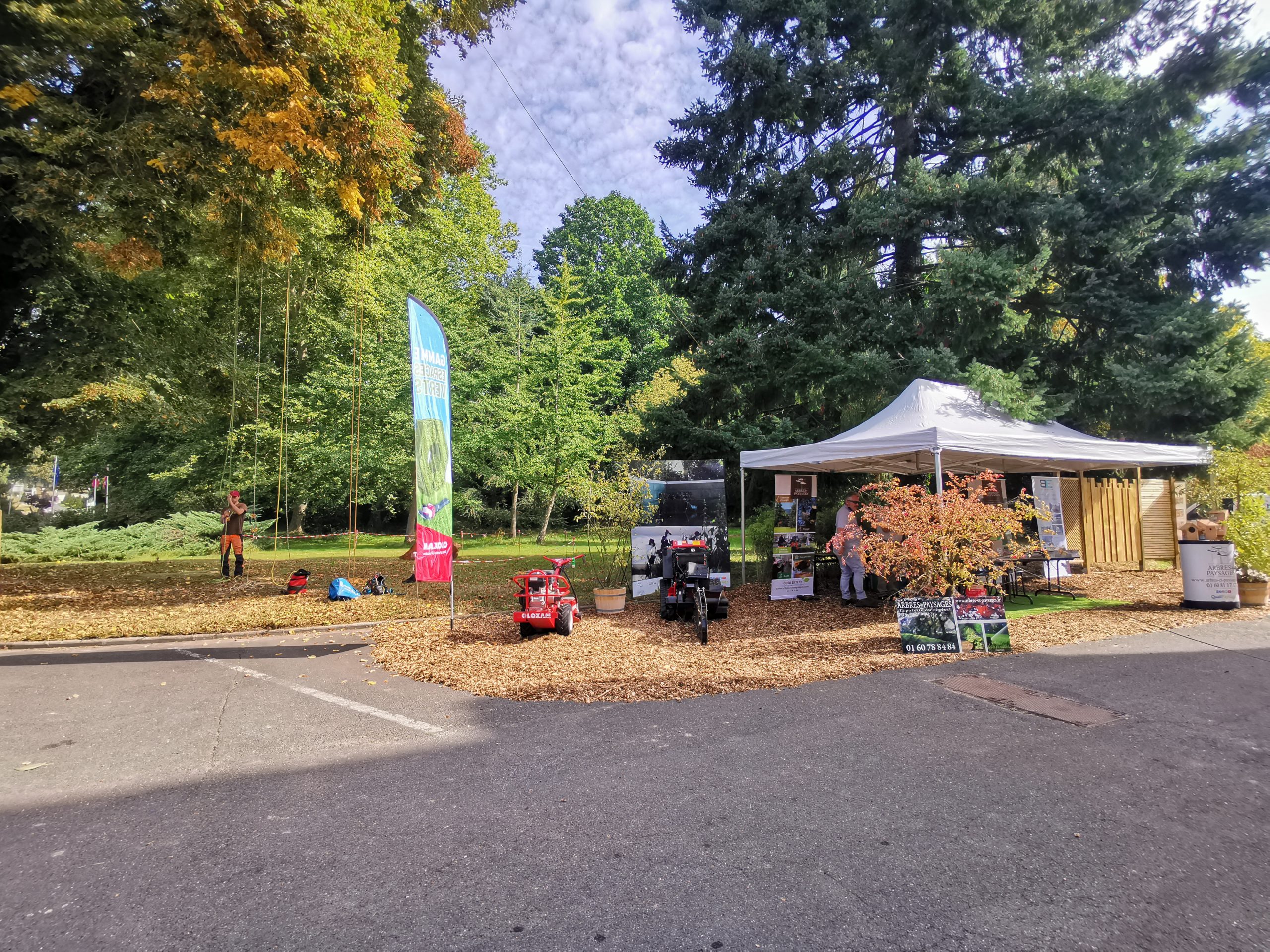 Stand Arbres & Paysages au concours MAF catégorie Paysagiste