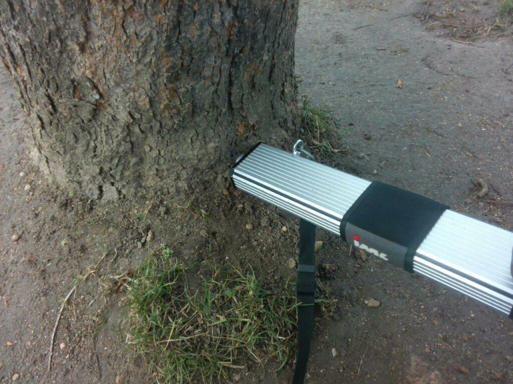 Diagnostic sanitaire et mécanique des arbres réalisé à l'aide d'un résistographe.